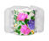 Linziclip Midi Cosmetic 1ml White Pearl Flowers