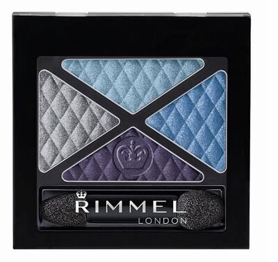 Rimmel London Glam Eyes Quad Cosmetic 4,2ml 002 Smoke Brun