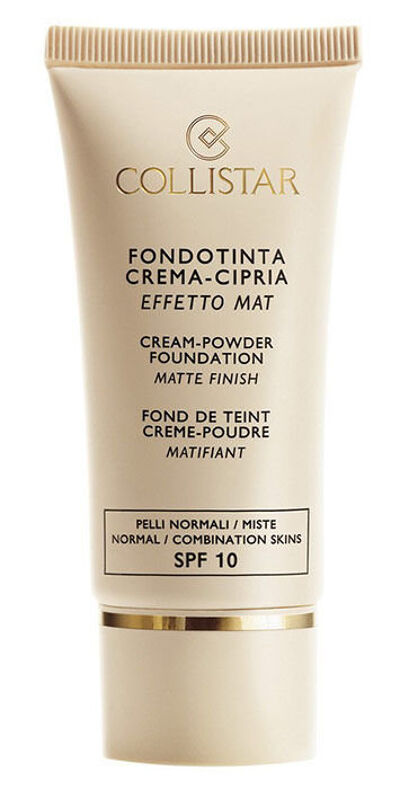 Collistar Cream-Powder Matte Finish Foundation Cosmetic 30ml 4 Hazelnut