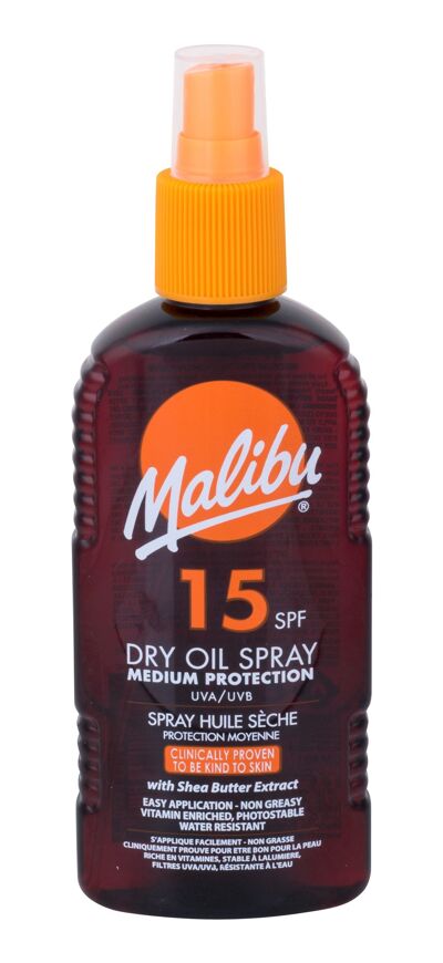 Malibu Dry Oil Spray Cosmetic 200ml 