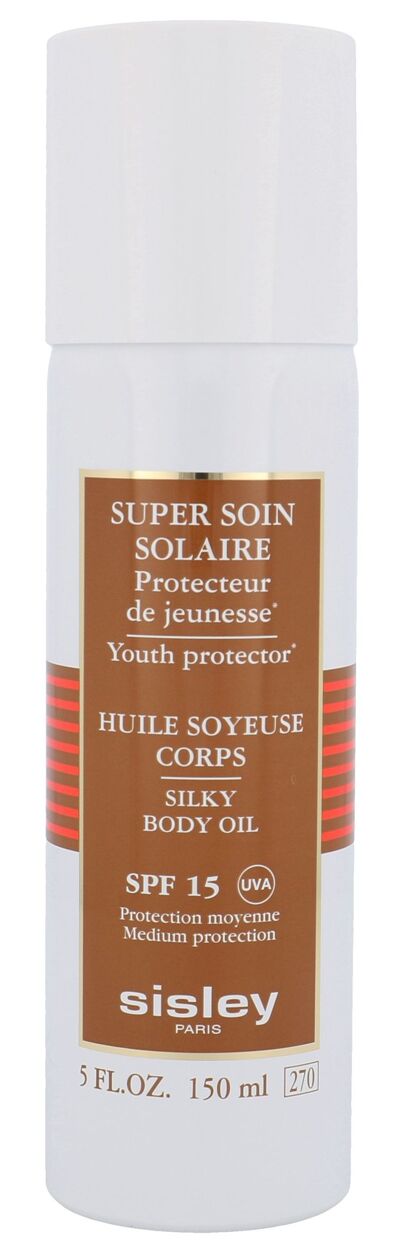 Sisley Silky Body Oil Sun Care Cosmetic 150ml 